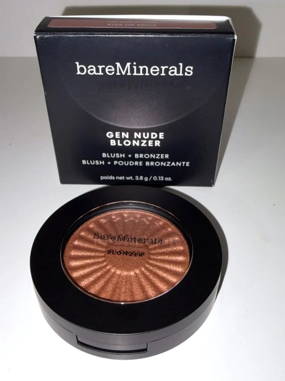 Bareminerals Gen Nude Blonzer Blush and Bronzer Kiss of Spice